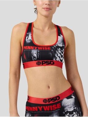 BRAND NEW PSD Pennywise IT SPORTS BRA MEDIUM